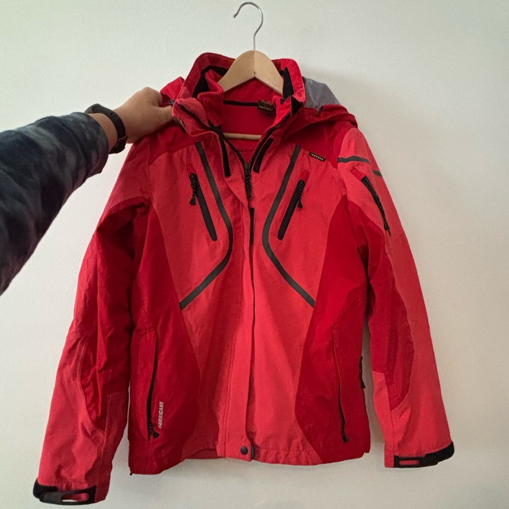 ICE ICEPEAK Ski Jacket 3-in-1 fleece pop of colour